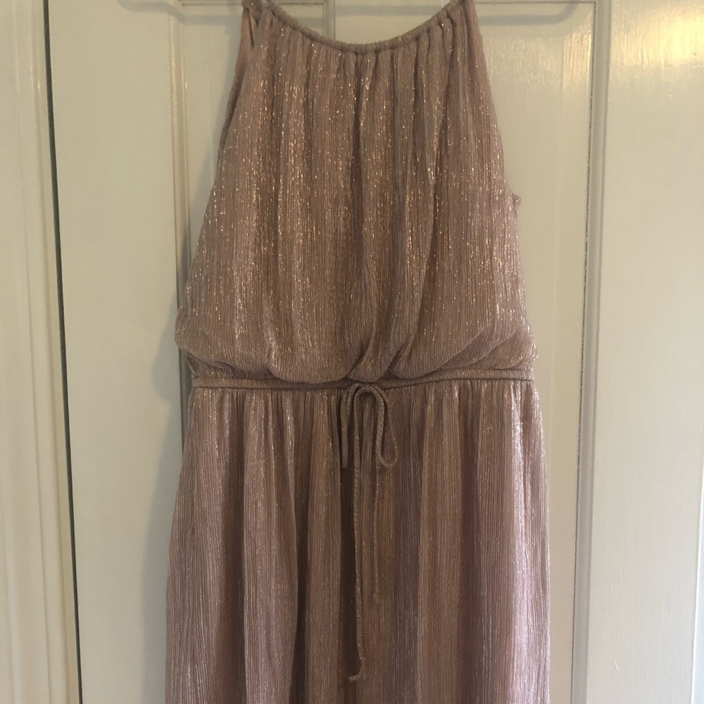 Cute Pink Dress with Shimmer